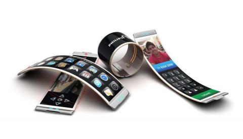  Flexible-display phone (Philips)